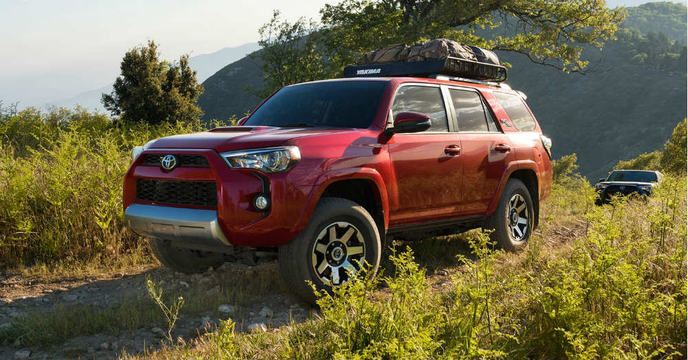 Toyota 4Runner on the Trail. Shine some light out there.