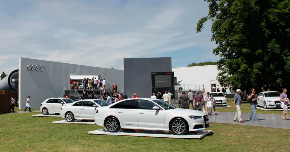 Audi is All Over Goodwood