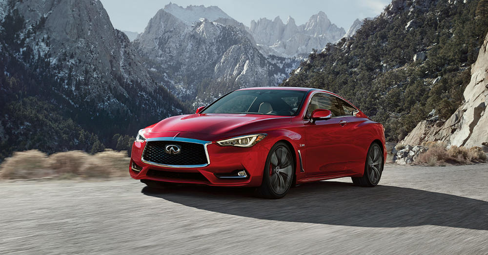 Infiniti Q60, Bargain prices with sophisticated appearances.