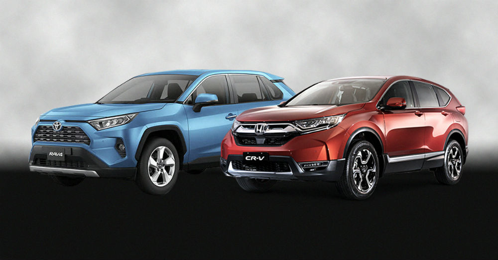 CR-V vs. RAV4 – Two Favorites Go Head to Head